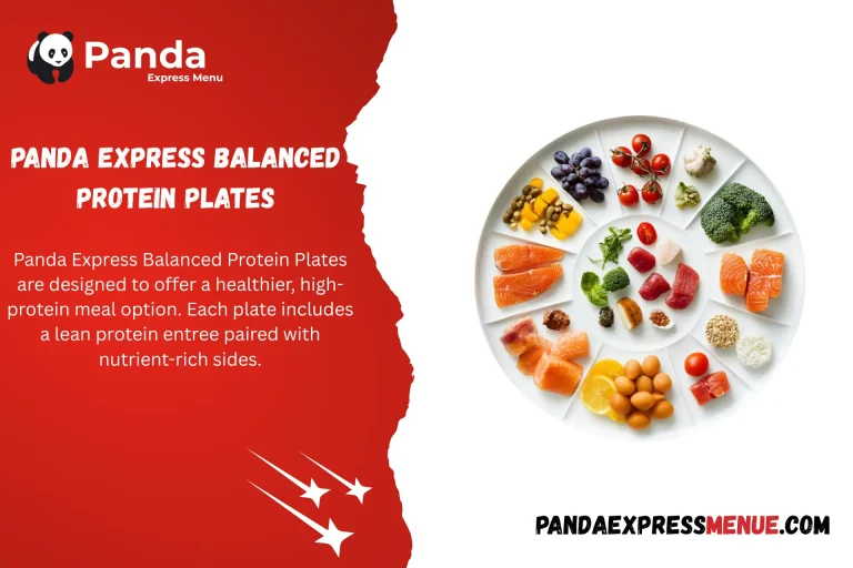 Panda Express Balanced Protein Plates