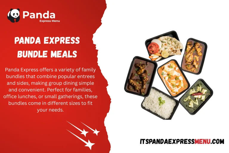 Panda Express Bundle Meals