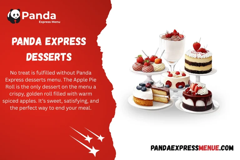 Panda Express Desserts menu
