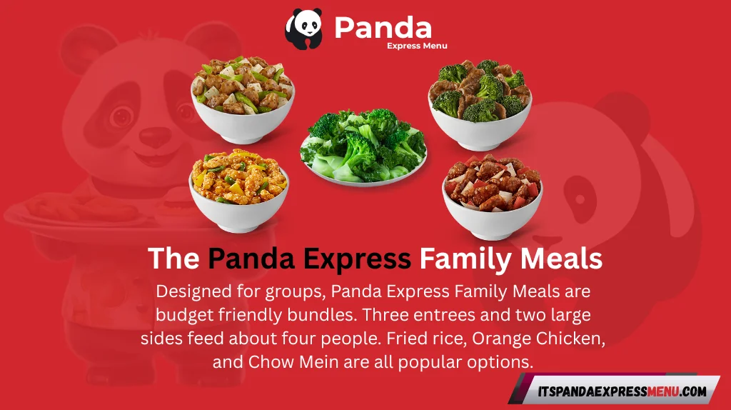 Panda Express Family Meals