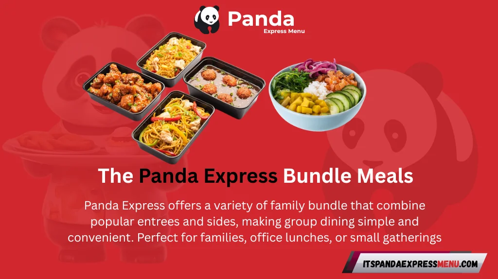 The Panda Express Bundle Meals