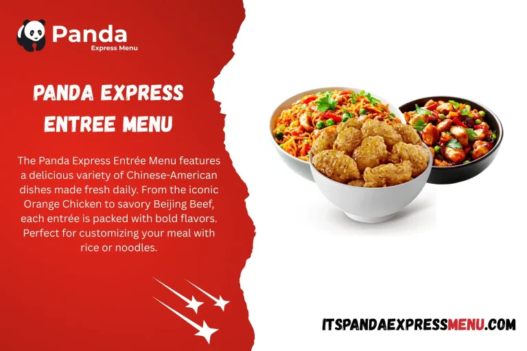 Panda Express Entree Menu